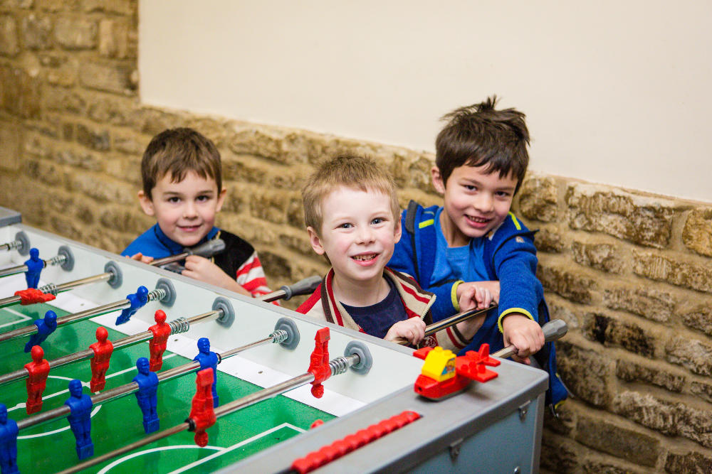 Table Football at Mighty Oaks Holiday Club Cirencester
