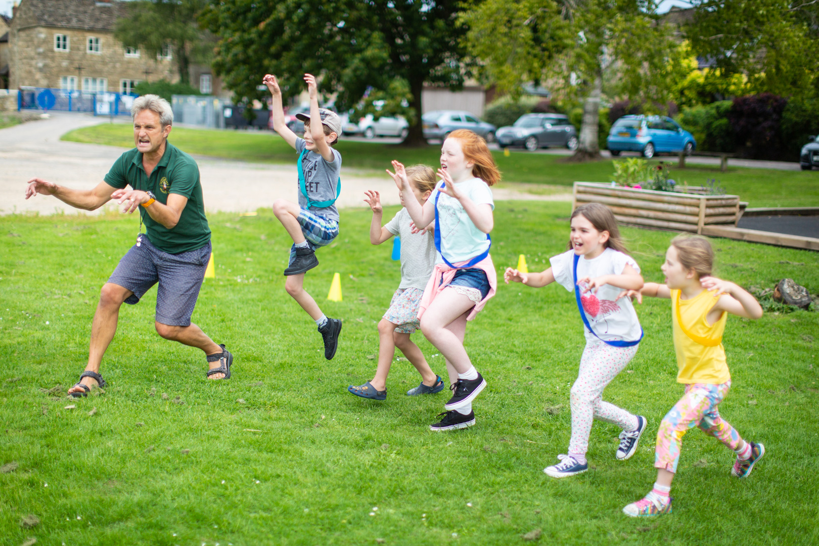 Outdoor fun at Mighty Oaks Holiday Club Cirencester