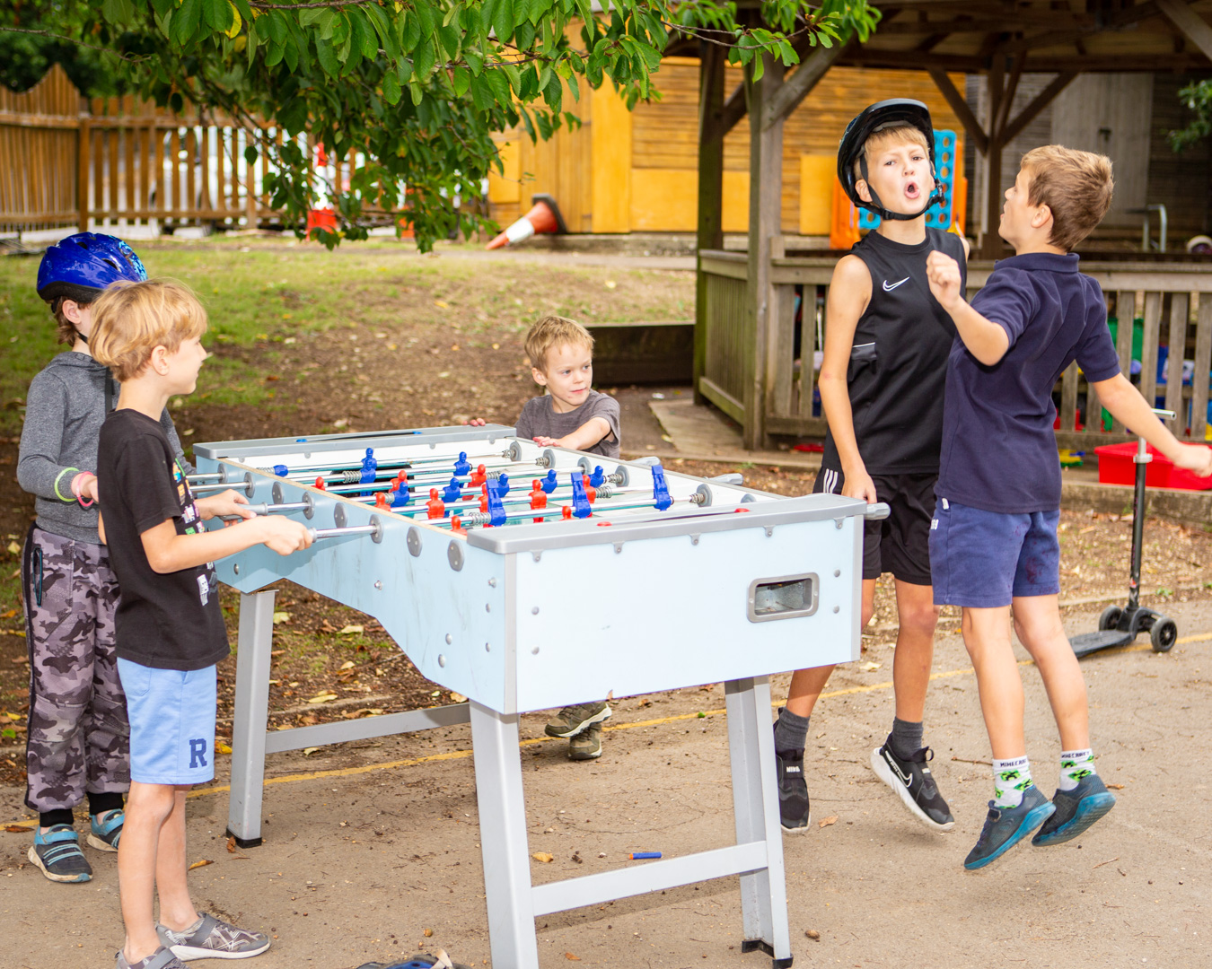 Outdoor fun at Mighty Oaks Holiday Club Cirencester